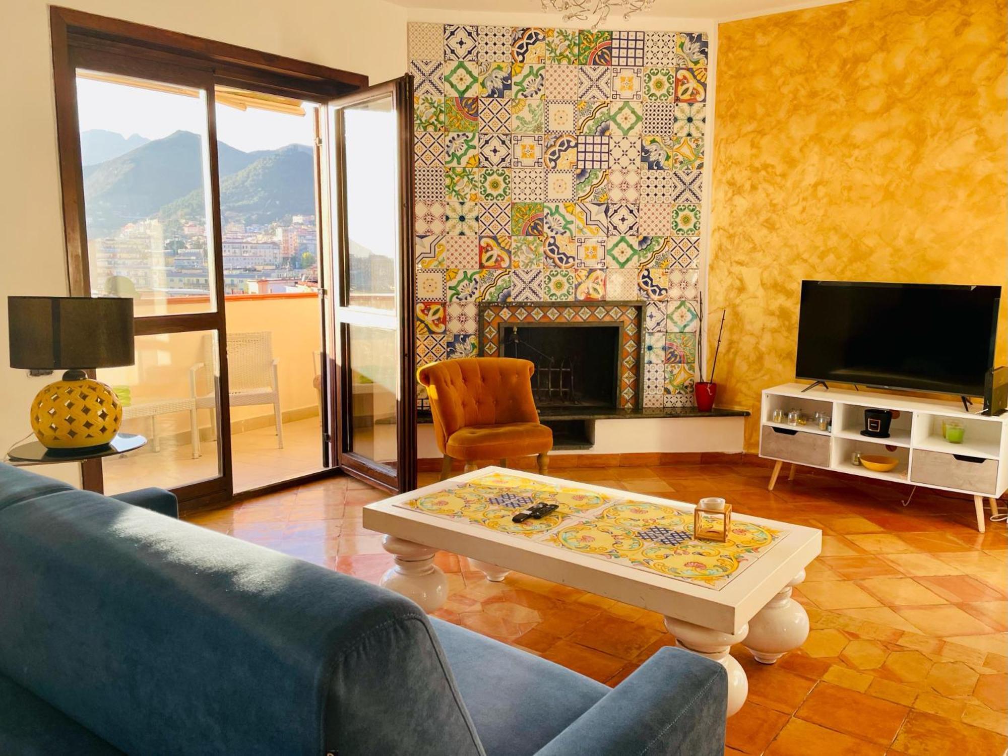 Donna Filomena Casa Vacanza Park Bougainville Салерно Екстериор снимка